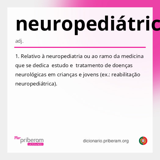 Significado de neuropediátrico