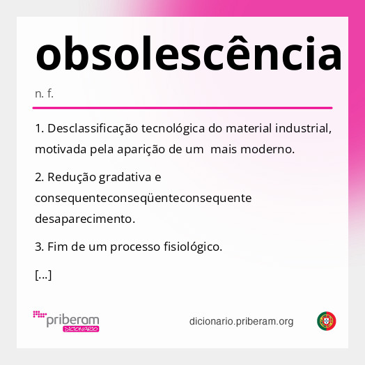 obsolescência