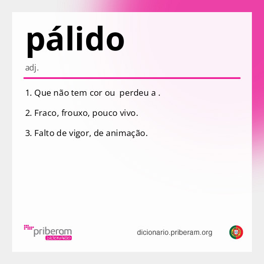 pálido