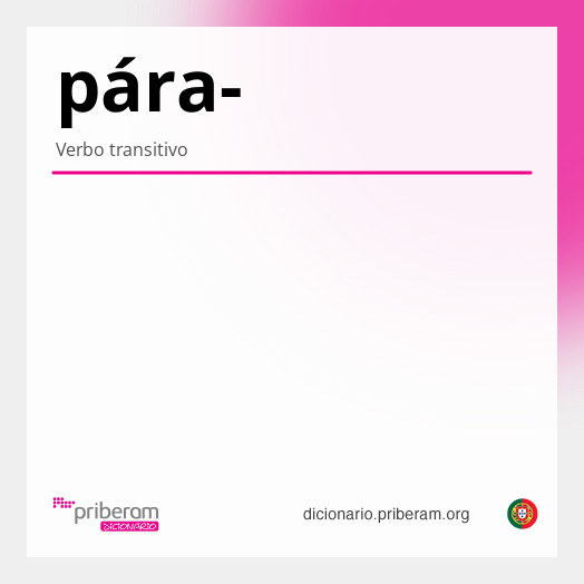 pára-