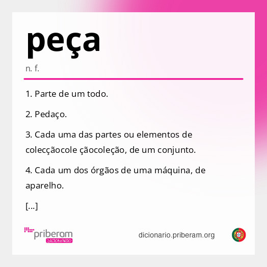 peça