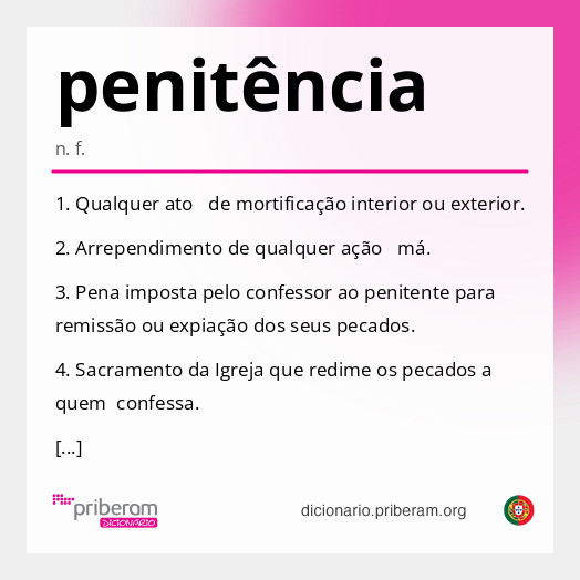 penitência
