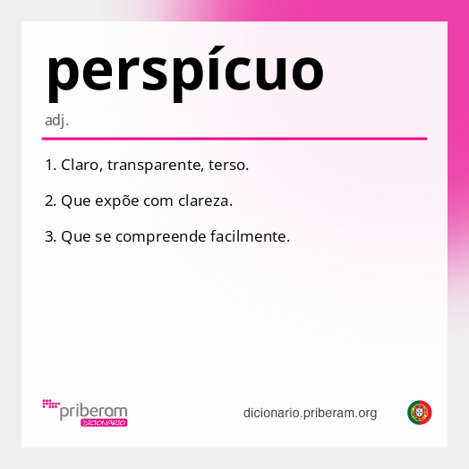 perspícuo