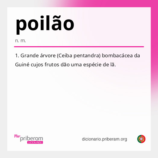 
   Significado de poilão
