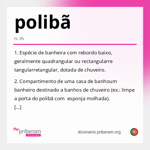 Significado de polibã