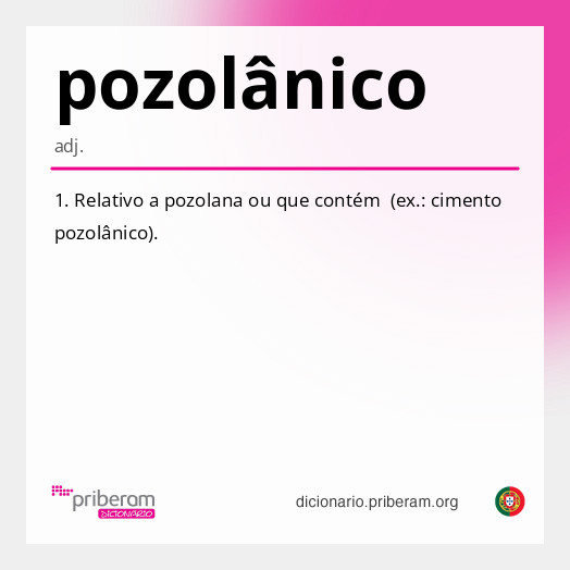 pozolânico
