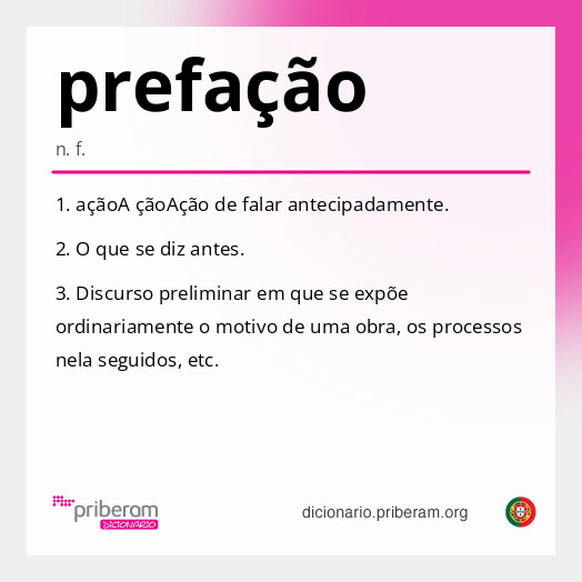 prefação