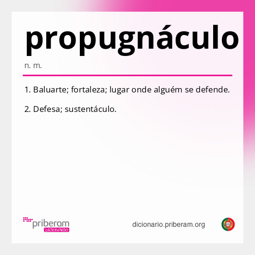 propugnáculo