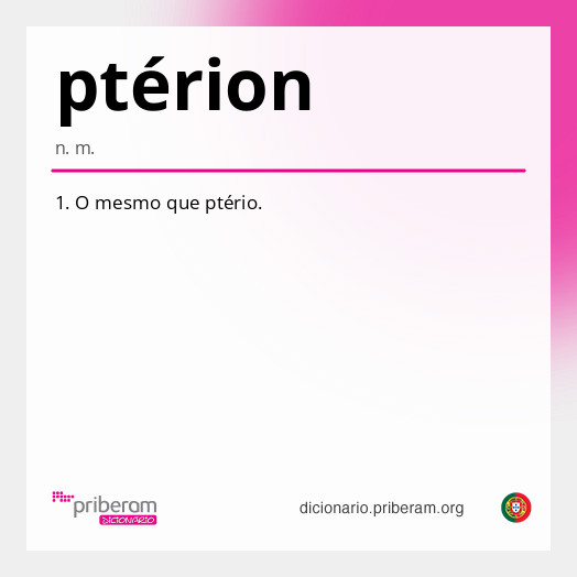 Significado de ptérion