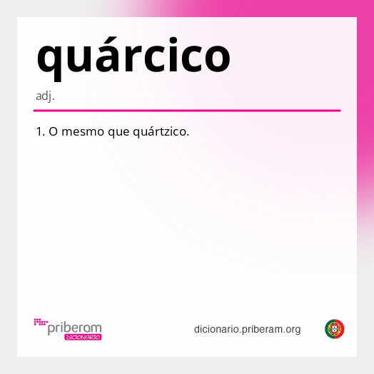 Significado de quárcico