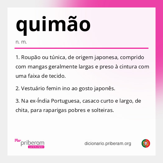 
   Significado de quimão