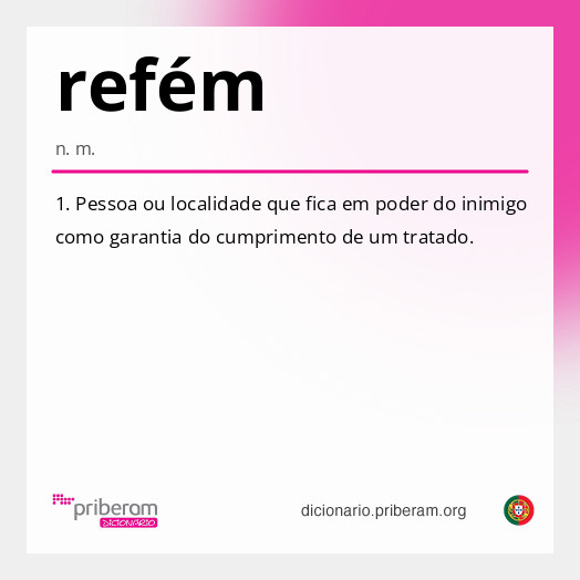 Significado de refém
