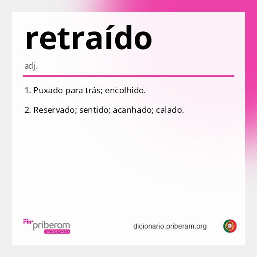 retraído
