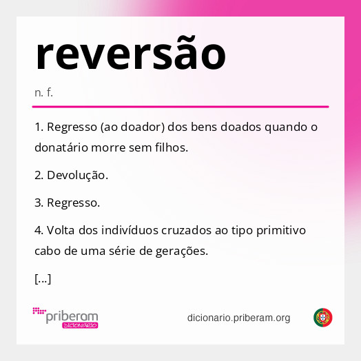 reversão