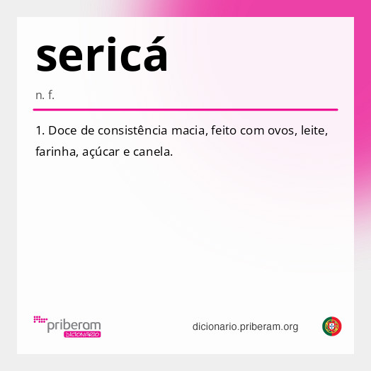 Significado de sericá