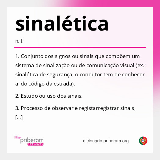 sinalética