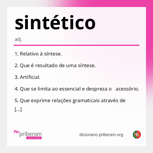 sintético