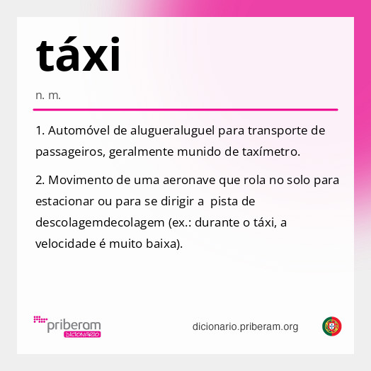táxi