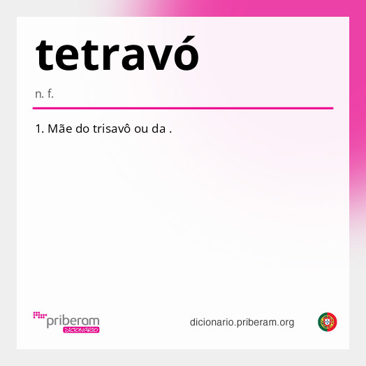 Significado de tetravó