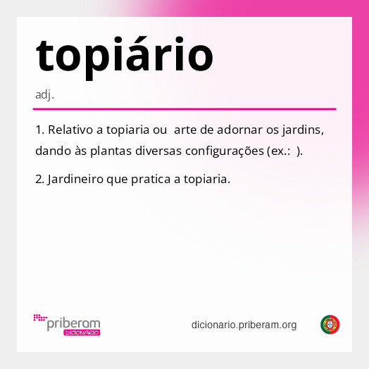 topiário