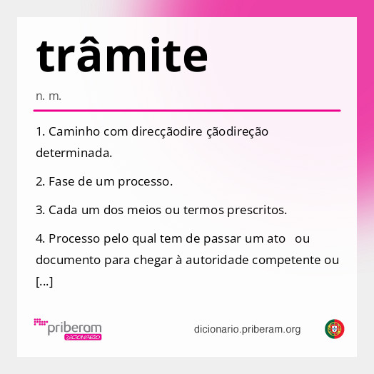 trâmite
