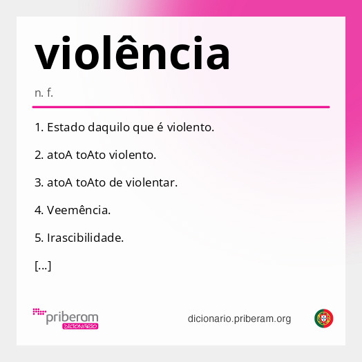 violência