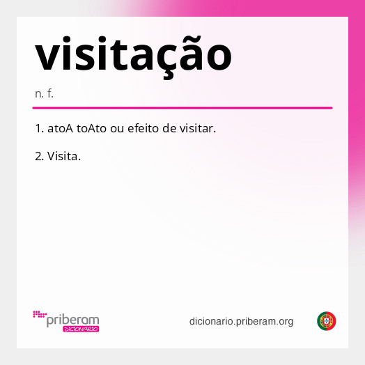 Significado de visitação