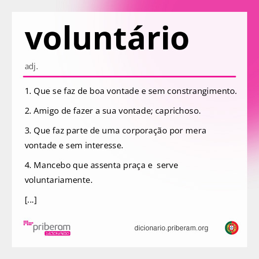voluntário