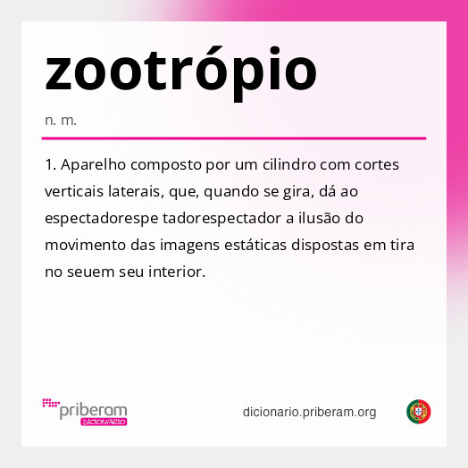
   Significado de zootrópio